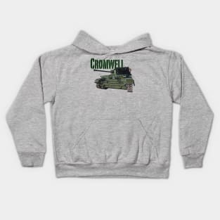 British Cromwell tank Kids Hoodie